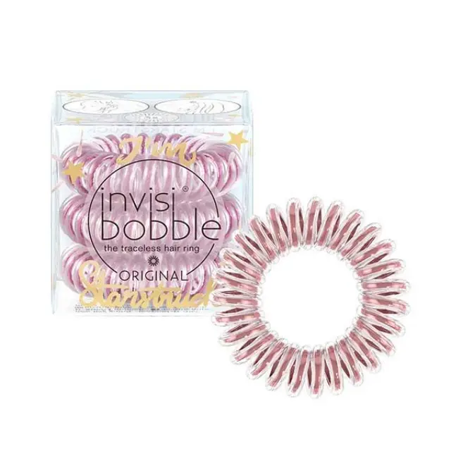 Invisibobble Original Sparkling Purple Chrome 3τμχ