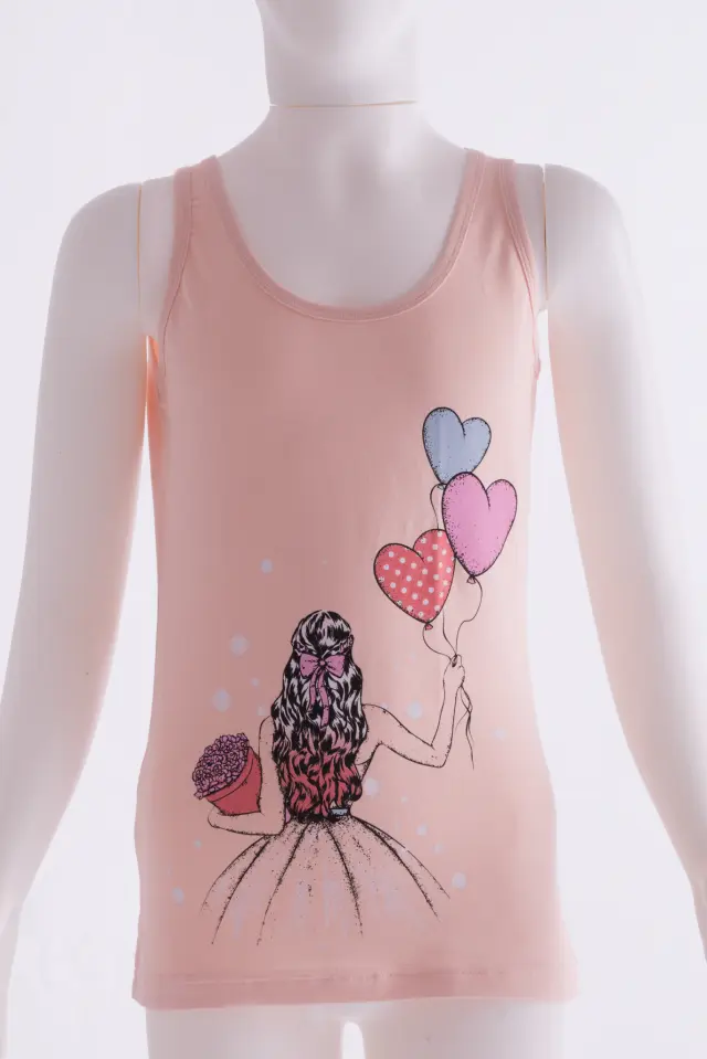 Undershirt Kid Hearts Σομόν