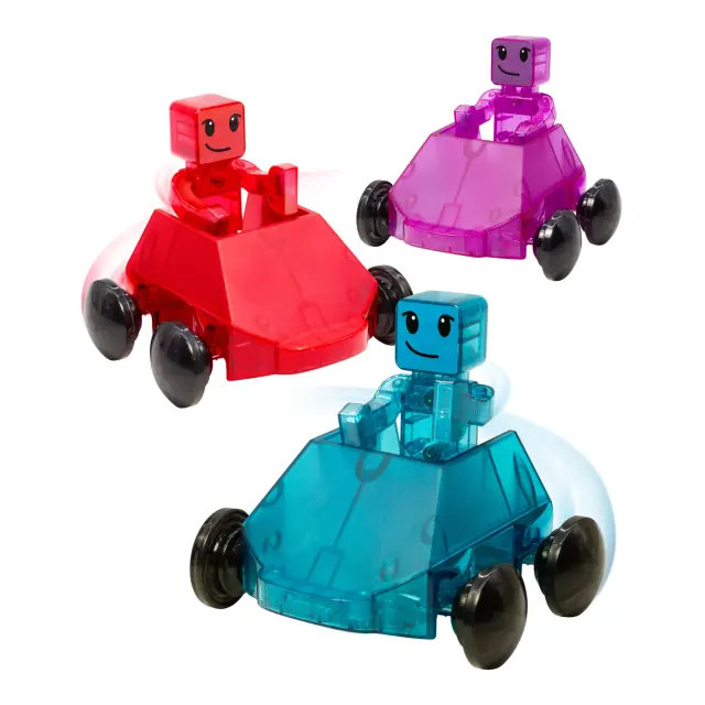 Magna-Tiles Μαγνητικό Παιχνίδι Dashers 6 Κομμάτια για 3+ ετών 23806 2