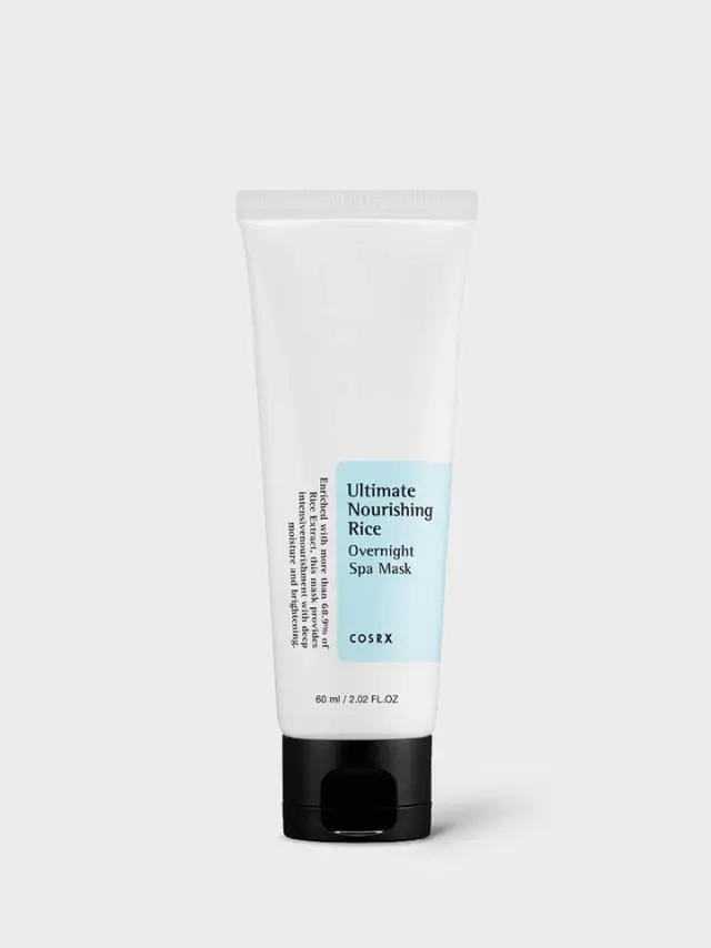 COSRX Μάσκα Νύχτας/ Ενυδατική Κρέμα Νύχτας Ultimate Nourishing Rice Overnight Spa Mask 60ml