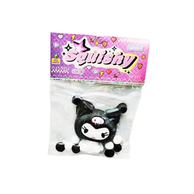 Antistress Squishy Kuromi Μαύρο 8cm
