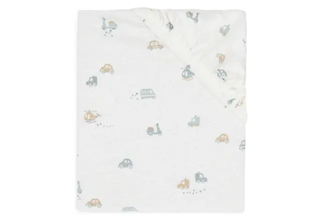 Jollein: Fitted Sheet - Jersey - On The Go σεντόνι κούνιας 70x140cm 2