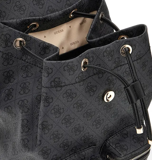 Σακίδιο GUESS Manhattan Flap HWSG7118310 Ανθρακί 3