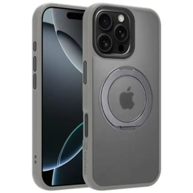 Tactical MagForce Hyperstand Cover for Apple iPhone 16 Pro Max Light Grey