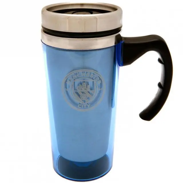 Κούπα Θερμός Manchester City FC Official Aluminum Travel Mug 450ml