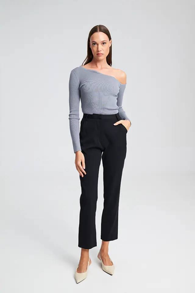 Κομψό Ίσιο Παντελόνι BRIT TROUSERS