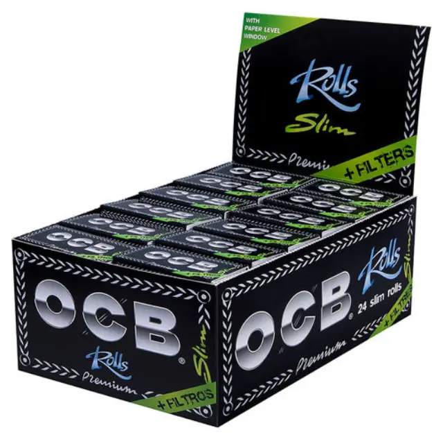 OCB Premium Rolls Ρολό Slim - 4 Μέτρα + Tips 3