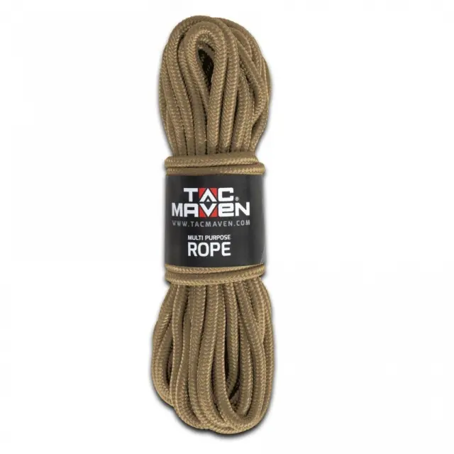 TAC MAVEN Multi Purpose Rope 10mm X 15m-Σχοινί Γενικής Χρήσης - 03-Coyote-Καφέ