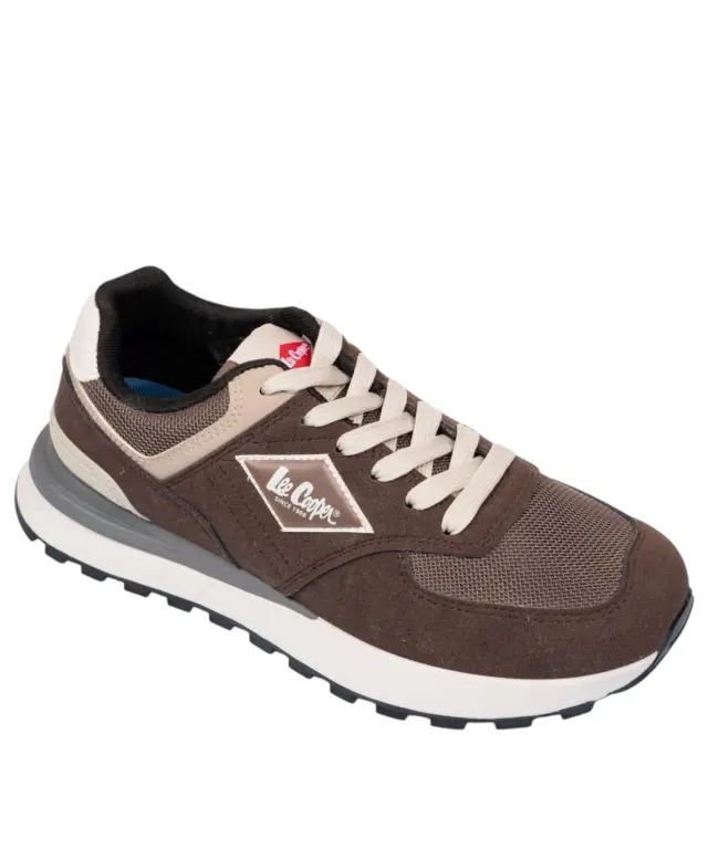 Lee Cooper - Ανδρικά Sneakers Ultron LCM628405-PRALIN Καφέ 2