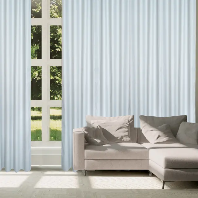 Κουρτίνα Blackout Με Κρίκους 140x270 Das Home 2253 Γκρι 100% Πολυέστερ