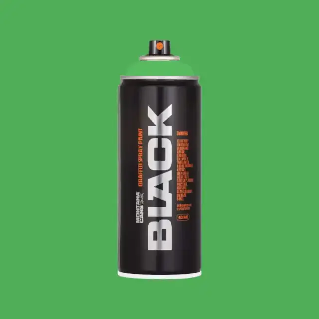 Montana Black Spray Paint 400ml BLK-6220 Revolt Green