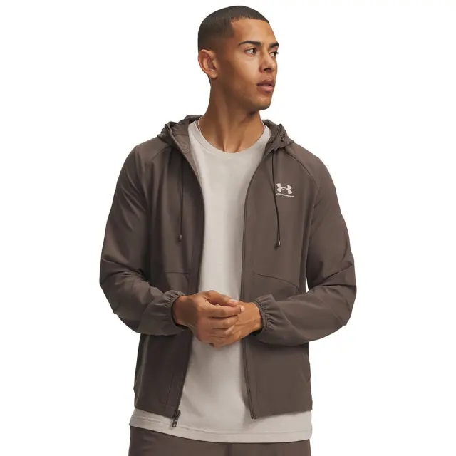 Under Armour Stretch Woven Windbreaker (6003001-200) - Καφέ