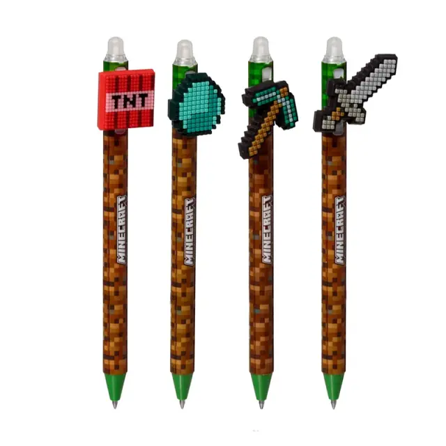 Στυλό που Σβήνει Ρuckator Minecraft Tools 4σχδ (Τυχαία επιλογή σχεδίου) 2