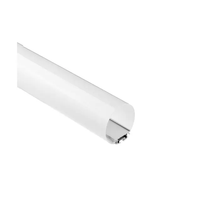 Aca Light VELOR MINI ΠΡΟΦΙΛ ΑΛΟΥΜΙΝΙΟΥ ΜΕ ΟΠΑΛ ΚΑΛΥΜΜΑ Φ60