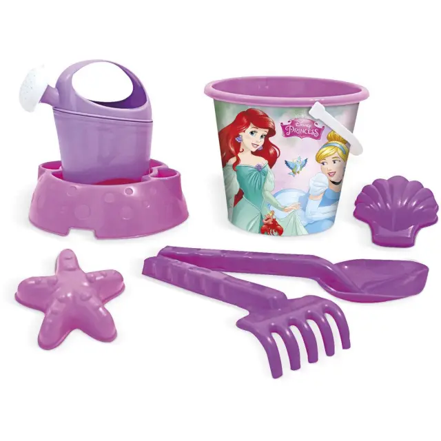 ADRIATIC Σετ Κουβαδάκι Παραλίας Disney Princess με Ποτιστήρι (12538)