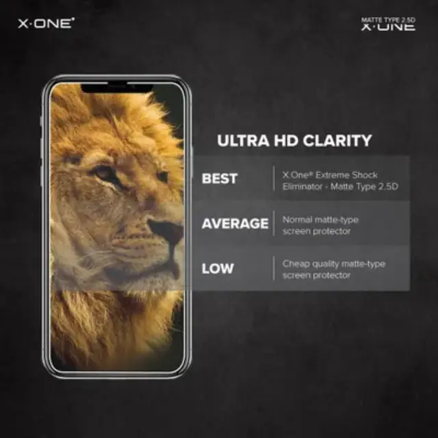 X-ONE Full Cover Extra Strong Crystal Clear iphone 11 3