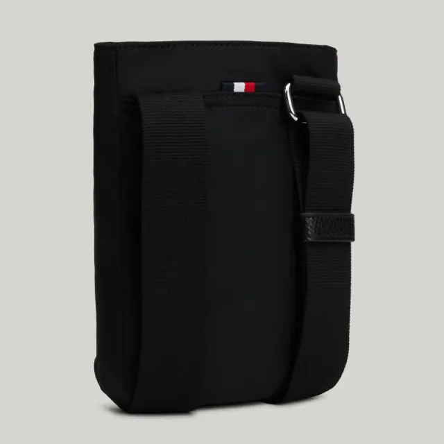 Tommy Hilfiger - Ανδρική Τσάντα Ώμου / Χιαστί Func Nylon Mini Crossover AM0AM12468-BDS Μαύρο 3