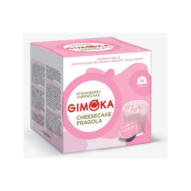 Gimoka Cheesecake Fragola κάψουλες Dolce Gusto - 16 τεμ