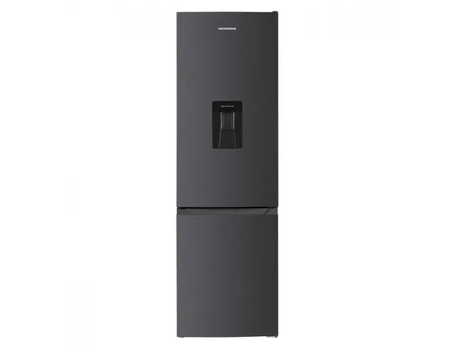 Ψυγειοκαταψύκτης Heinner HC-HM260DGWDE++ με Βρυσάκι Νερού, Συνολική Χωρητικότητα 260L, Ενεργειακή Κλάση E και Ύψος 180cm HC-HM260DGWDE++