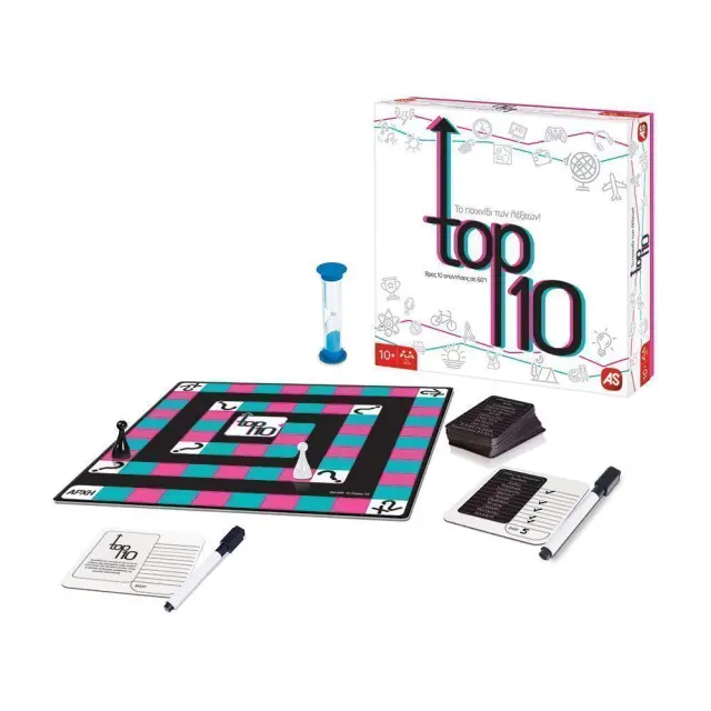 AS Games Επιτραπέζιο Παιχνίδι Top 10 Για Ηλικίες 10+ Χρονών Και 2+ Παίκτες (1040-23148) 3