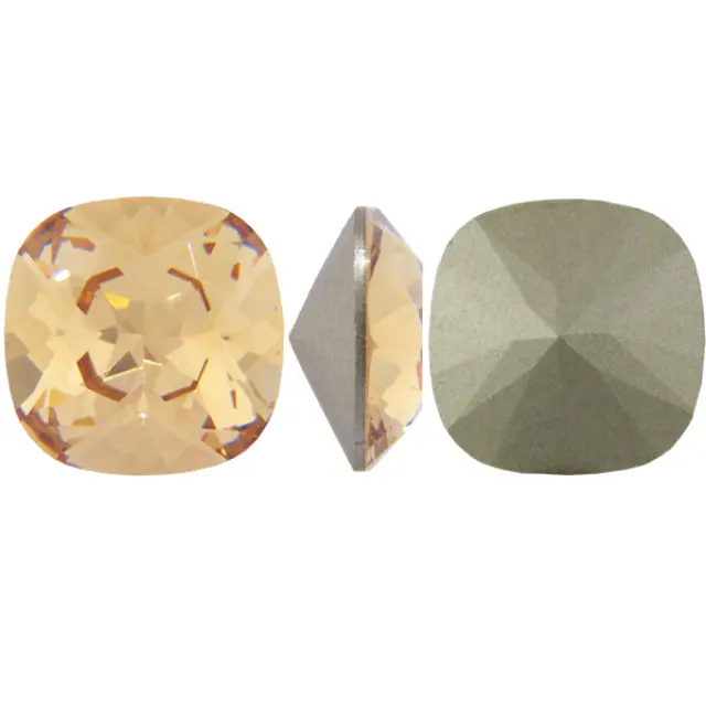 Swarovski 4470 Cushion Square Light Colorado Topaz 10mm - 1τεμ