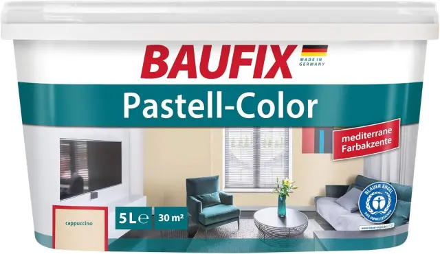 BAUFIX - Χρώμα Τοίχων και Οροφής Pastel Χρώμα Cappuccino