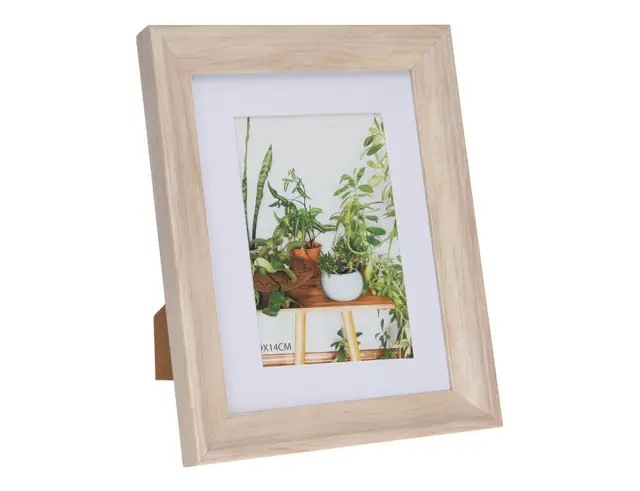 Κορνίζα H&S Collection με πασπαρτού, βάση, διαστάσεις 18x23x2cm και διαστάσεις φωτογραφίας 9x14cm 837510050