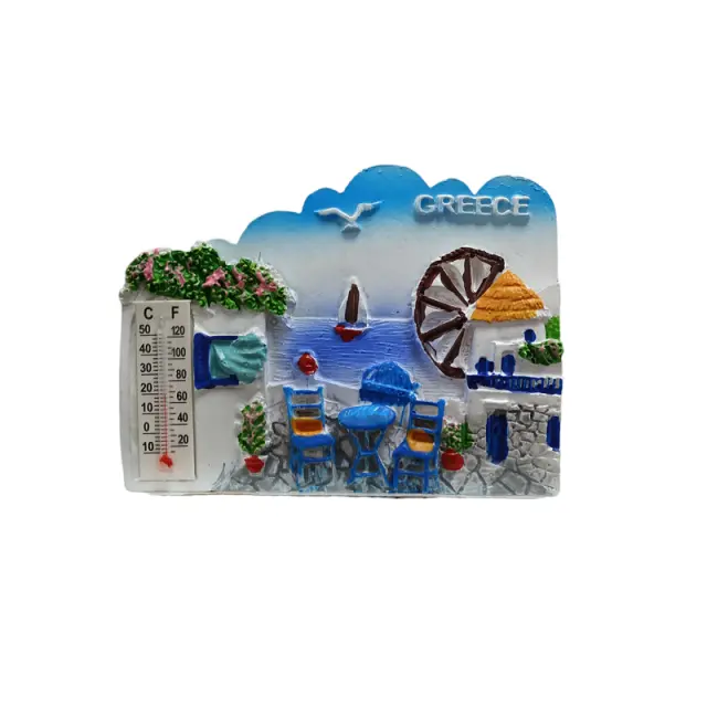 Tουριστικό μαγνητάκι Souvenir - Σετ 12pcs - Greece - 678256