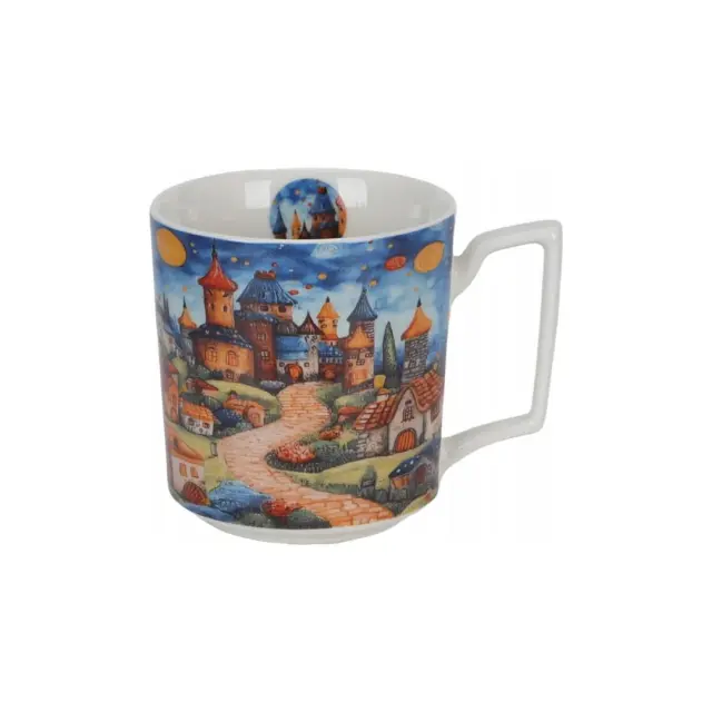 Duo gift Modern Art Πορσελάνινη Κούπα 450ml: Sleepy Kingdom 2