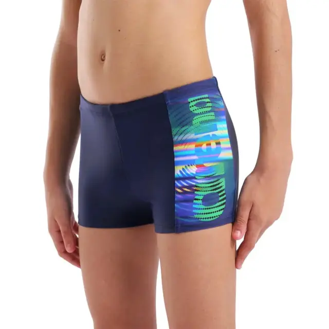 Arena Boy's Lit Logo Swim Shorts Μπλε Σκούρο 010692-750 (Arena) 3