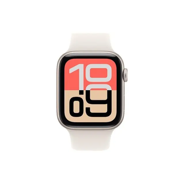 Apple Watch SE 3 GPS & Cellular 40mm Starlight Aluminium Case Starlight Sport Band M/L (MEP74MP/A)
