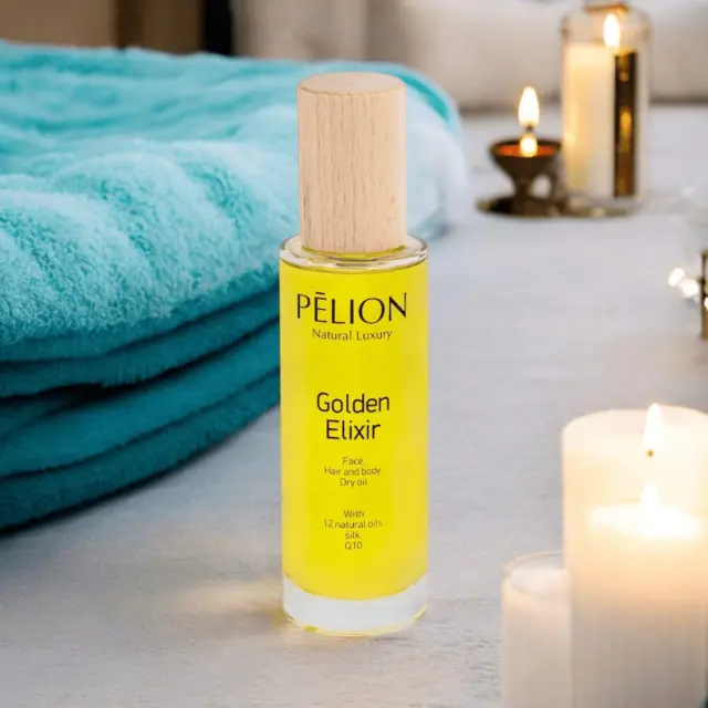 Golden Elixir | Πολυτελές ξηρό λάδι για μεταξένια επιδερμίδα & μαλλιά 3