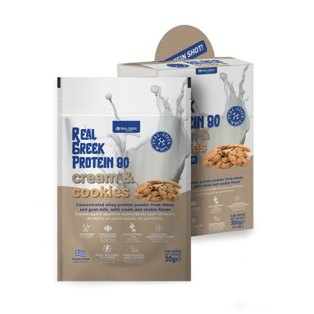 Protein Shot Box: Shot Πρωτεΐνης με γεύση Cream & Cookies – 10 τμχ 3