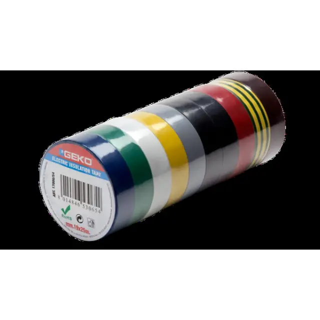 Insulating tape 19x25m RED 17000/66 GEKO