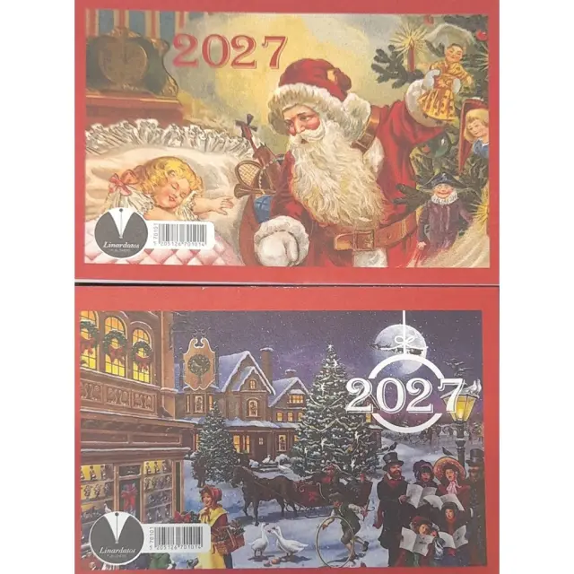 Ημερολόγιο 2027 Μηνιαίο Μεγάλο 11,5x8cm / 70101 (Linardatos Publishers)