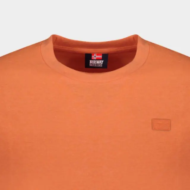 Norway Nautical School - Ανδρικό T-shirt Κοντομάνικο 846061-ORANFL Πορτοκαλί - 2XL 3