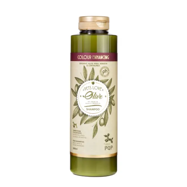 PQP Olive Organic Σαμπουάν Σκύλου Color Enhancing 500ml Μονόχρωμο
