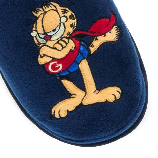 Parex Ανδρικές Παντόφλες Σπιτιού Garfield, Χρώμα Μπλε - 41 2