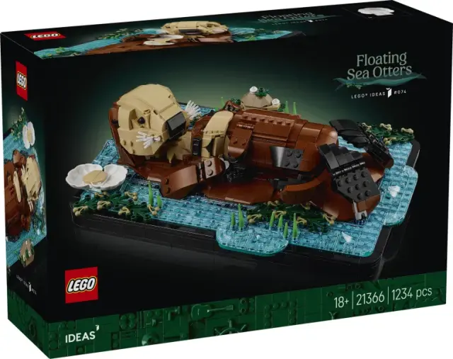 Lego Ideas Swimming Otters (21366) (LGO21366) 2
