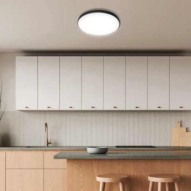LED Στεγανό 32Watt SIRI Φωτιστικό Oροφής Πλαφονιέρα IP44 CCT Λευκό VIV004811