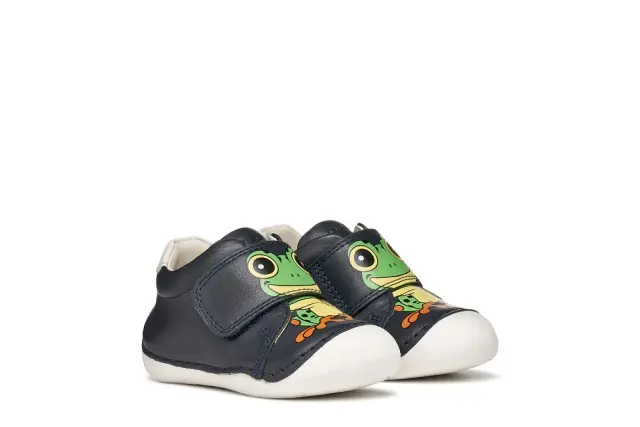 Βρεφικά Παπούτσια Geox Tutim για Αγόρια Navy Frog (Μεγέθη 19-22) ΜΠΛΕ 2