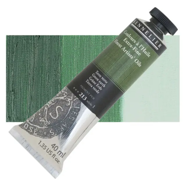 Sennelier Λάδι Finest Artists Oil 213 Green Earth - 40ml