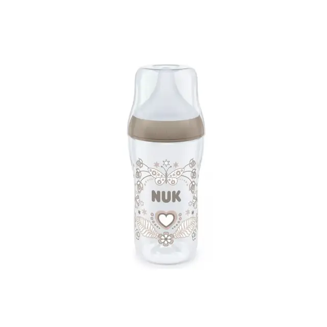 Nuk Πλαστικό Μπιμπερό Perfect Match Κατά των Κολικών με Θηλή Σιλικόνης για 3+ μηνών 260ml