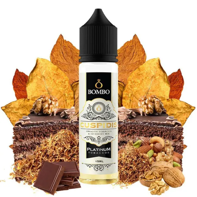 Bombo Platinum Tobaccos Cuspidis 15ml/60ml Flavorshot