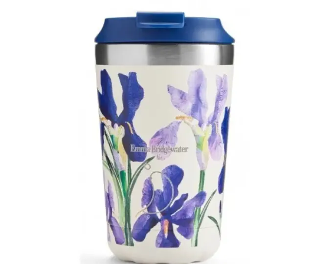 Chilly s Ποτήρι Θερμός Ανοξείδωτο Blue Iris 340ml