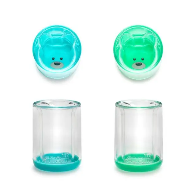 Melii – Σετ ποτήρια με διπλό τοίχωμα 145ml Blue-Mint