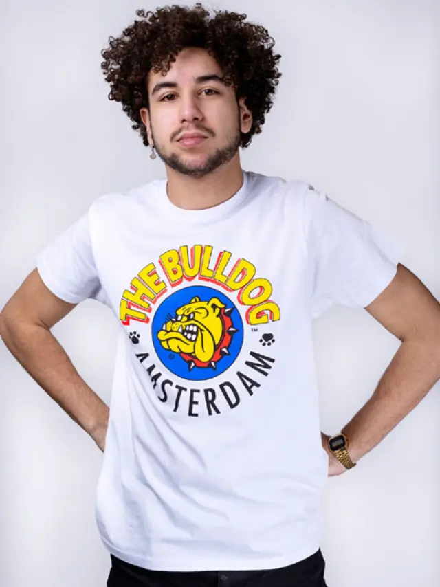 The Bulldog Amsterdam Μπλουζάκι Original T-shirt White - Medium 2