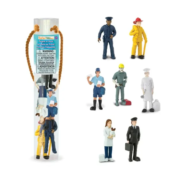 Safari Ltd Μινιατούρες People at Work Designer TOOB® “Επαγγέλματα” (3+ ετών) 682304