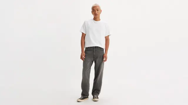 Levi's 568 Stay Loose Jeans Block Party Grey 2