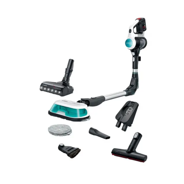 Bosch BCS71HYG1 Unlimited 7 Επαναφορτιζόμενη Σκούπα 2 σε 1 Stick & Χειρός 18V Τιρκουάζ